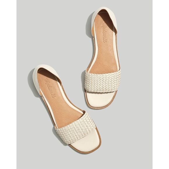 Madewell Shoes - Madewell The Nelda d'Orsay Flat Pale Oyster Size 8.5